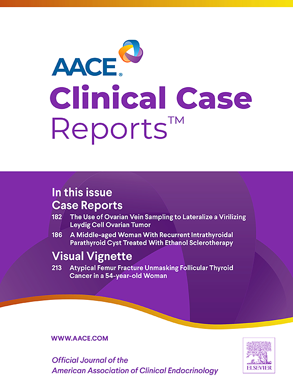 Go to journal home page - AACE Clinical Case Reports